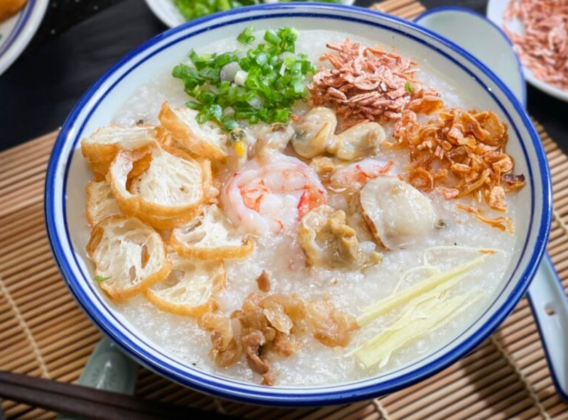Cháo hải sản