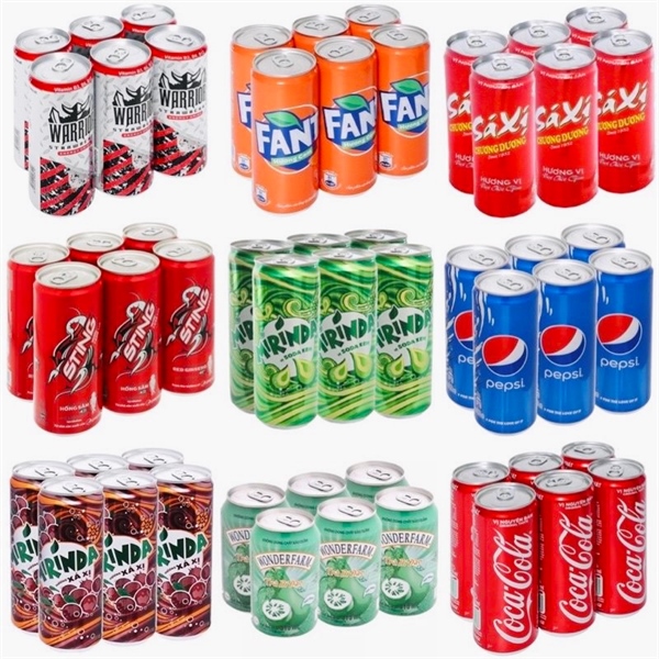 Nước ngọt các loại